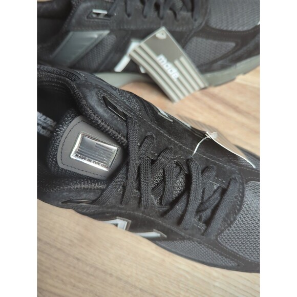 New Balance 990 v5 Black Womens 12 D Wide EU 44 - Picture 8 of 12